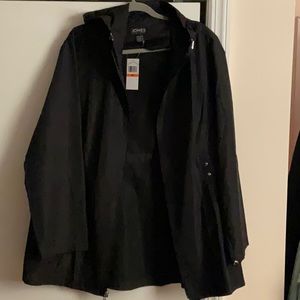 Womens Jones New York Rain Jacket